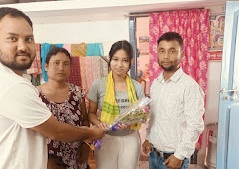 মাধ্যমিক উচ্চ মাধ্যমিক পরীক্ষায় ভাল নম্বর পাওয়া  ছাত্র ছাত্রী গুলাক সংবর্ধনা, বিশ্ব রাজবংশী উন্নয়ন মঞ্চ পক্ষ থাকি।